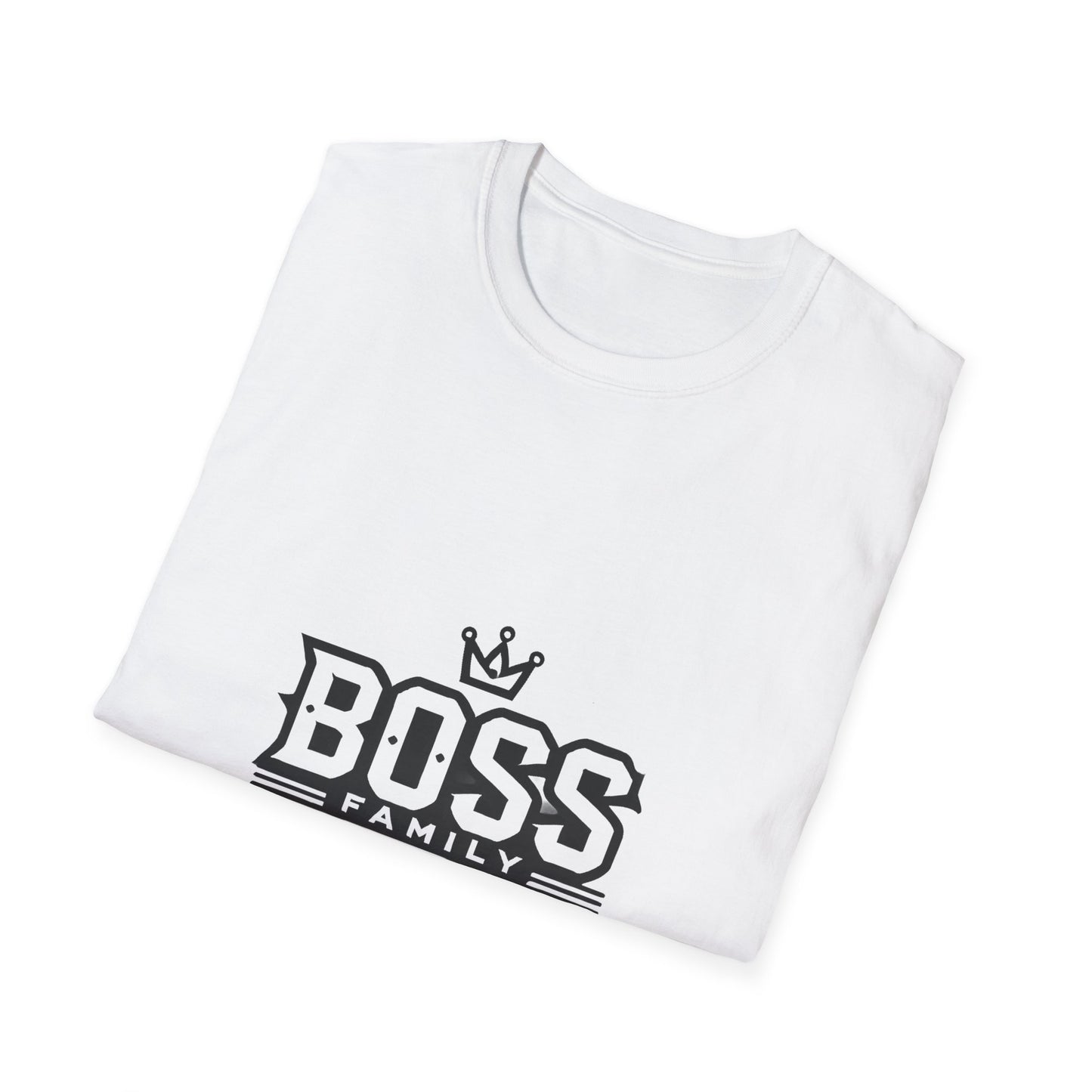 Boss Family T-Shirt | Unisex Softstyle | Perfect for Leaders, Family Gatherings,