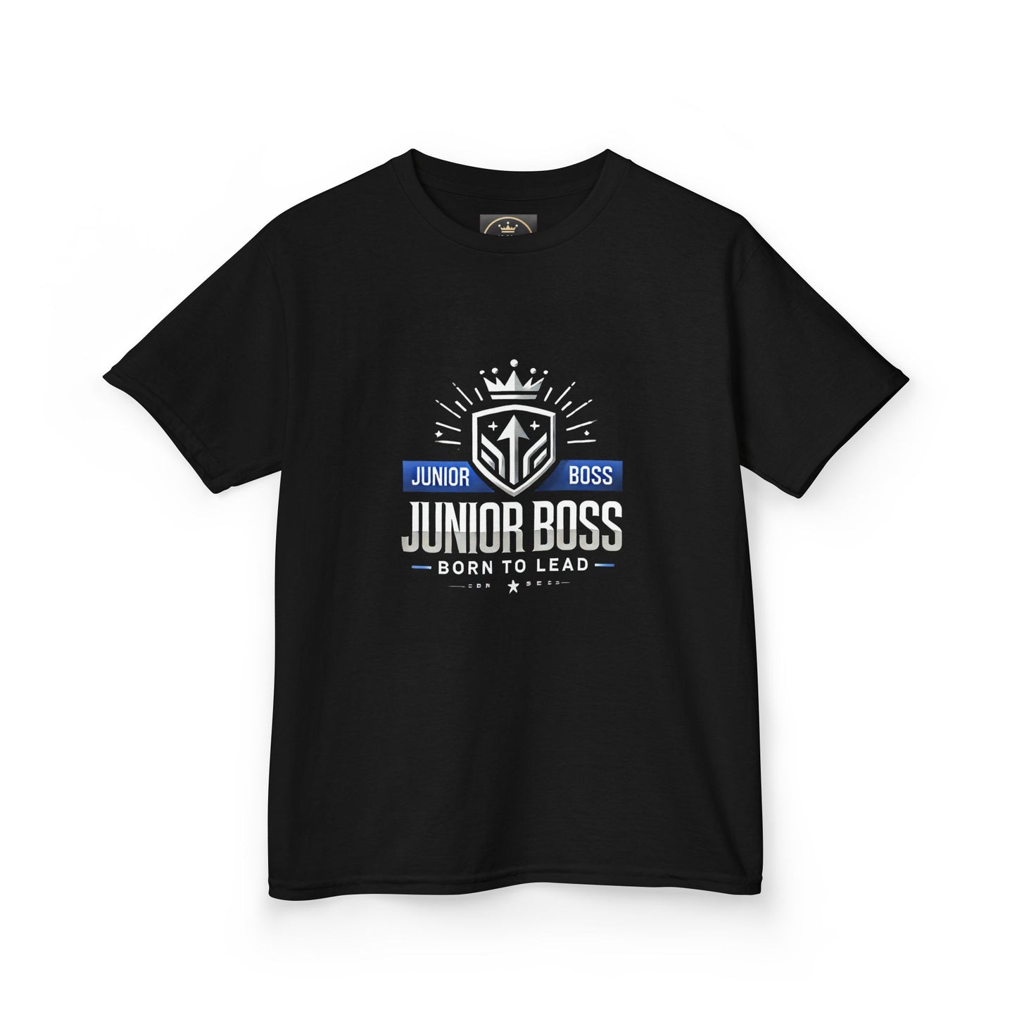 Junior Boss Kids Heavy Cotton Tee - Fun & Confident Children's T-Shirt