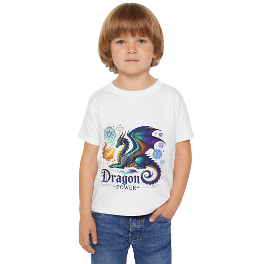 Dragon Power Toddler T-Shirt – Colorful & Fun Tee for Little Adventurers