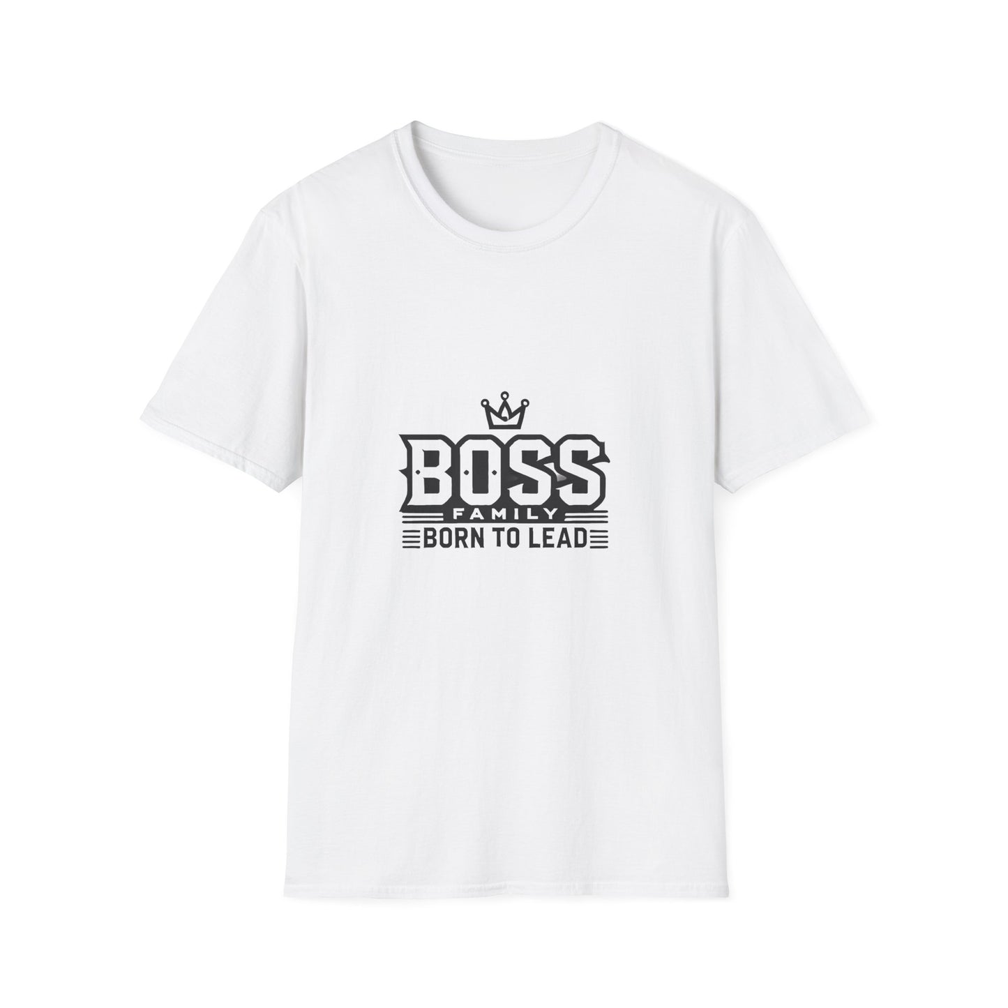 Boss Family T-Shirt | Unisex Softstyle | Perfect for Leaders, Family Gatherings,